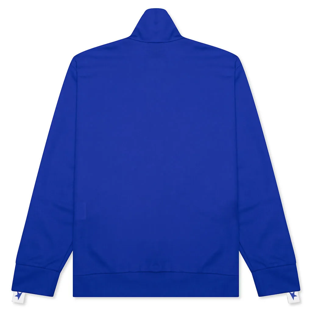 Star Zipped Track Jacket - Bluette/White