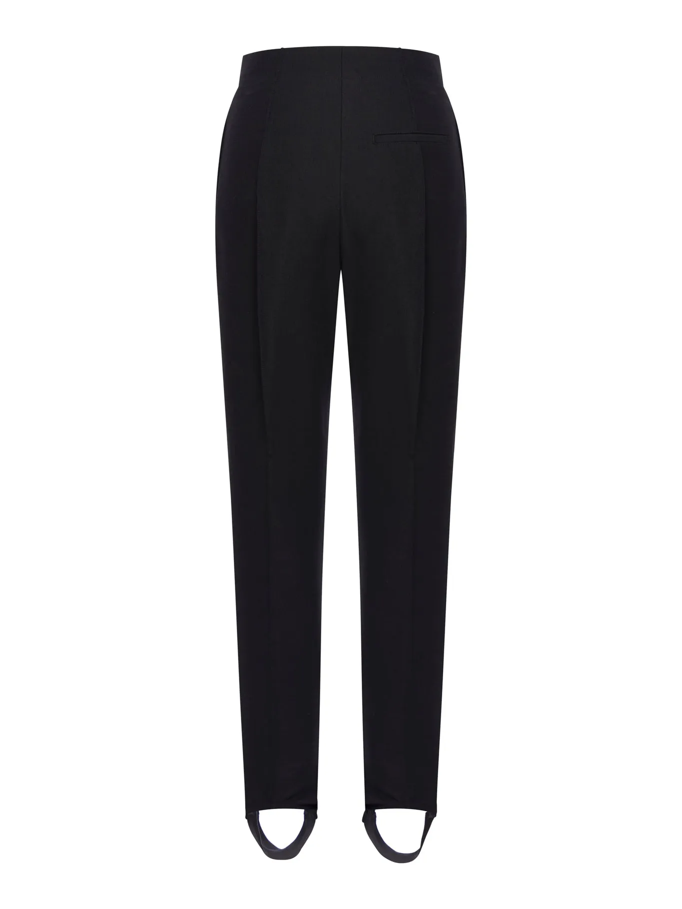 STRUCTURED COTTON TROUSERS