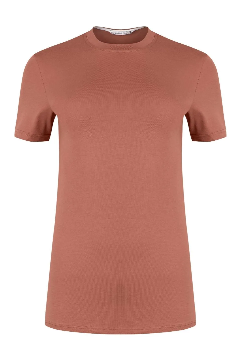 T-shirt classic COGNAC - koniakowy