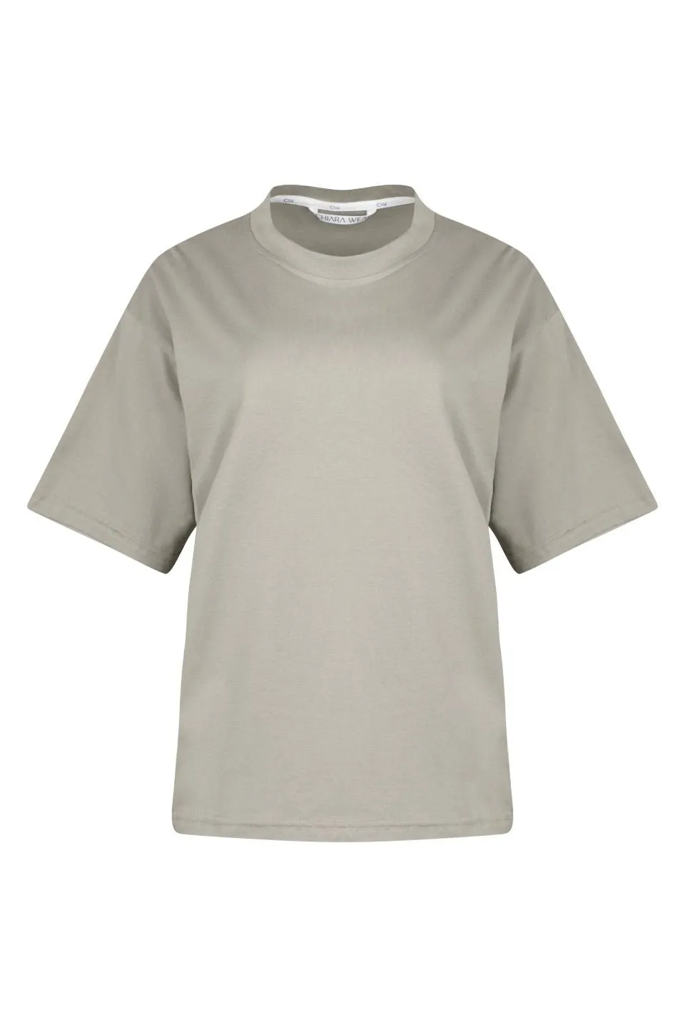 T-shirt oversize OLIVE - oliwkowy