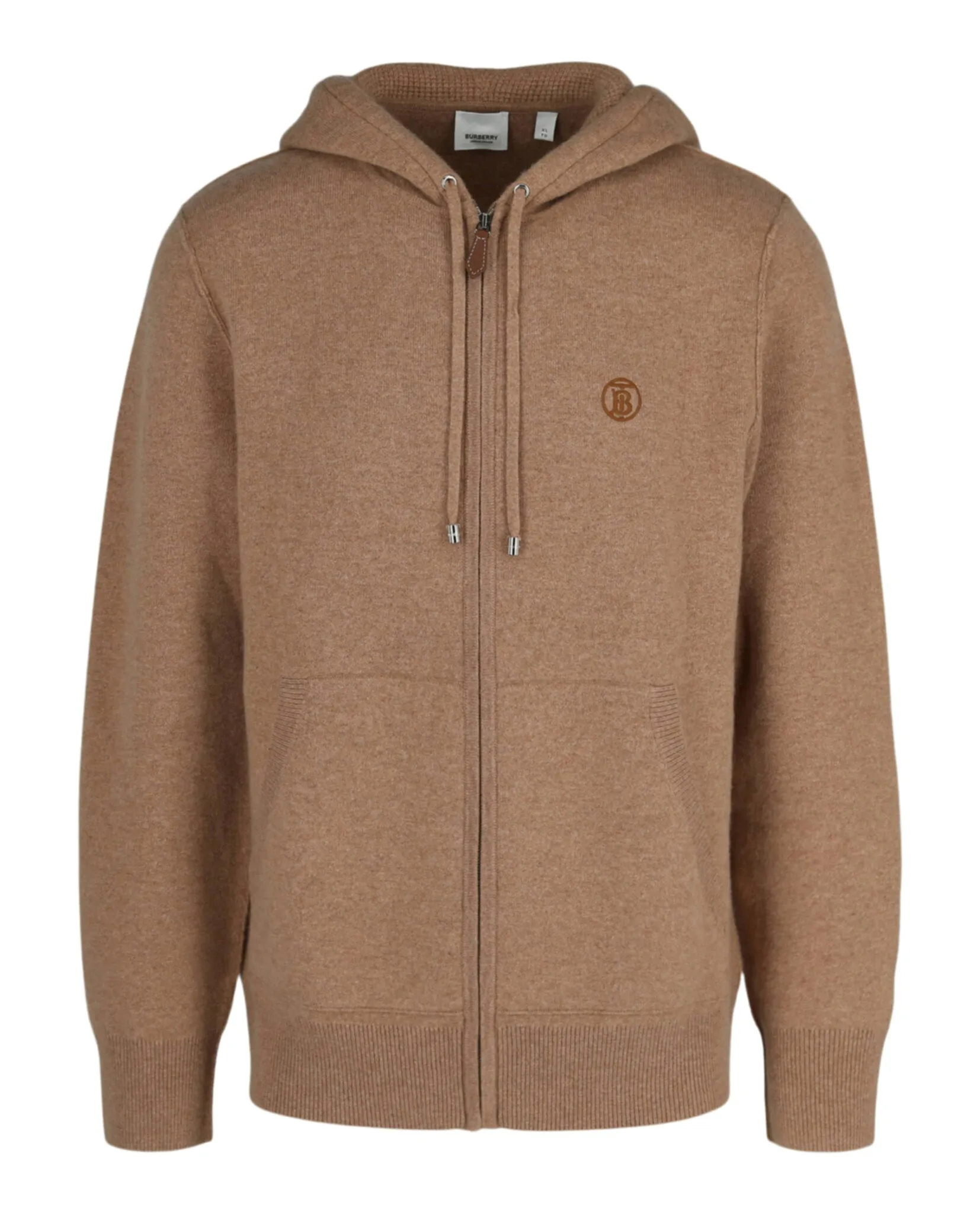 'TB' Zip-Up Hoodie