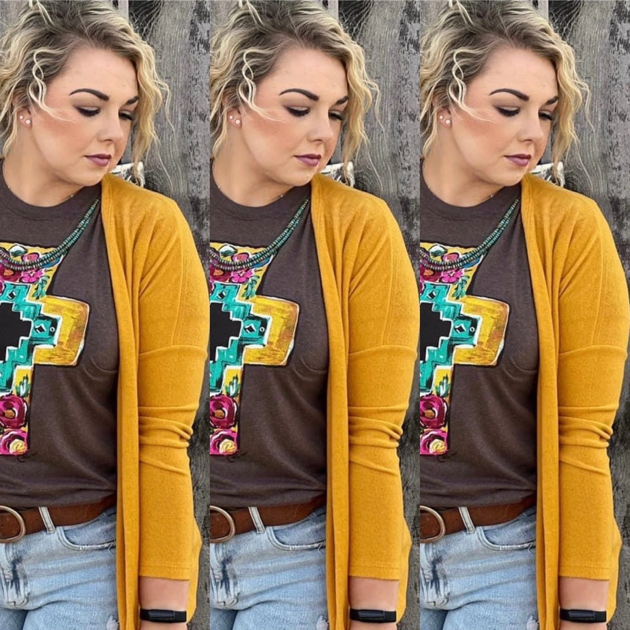 The Mustard Fall Feels Cardigan