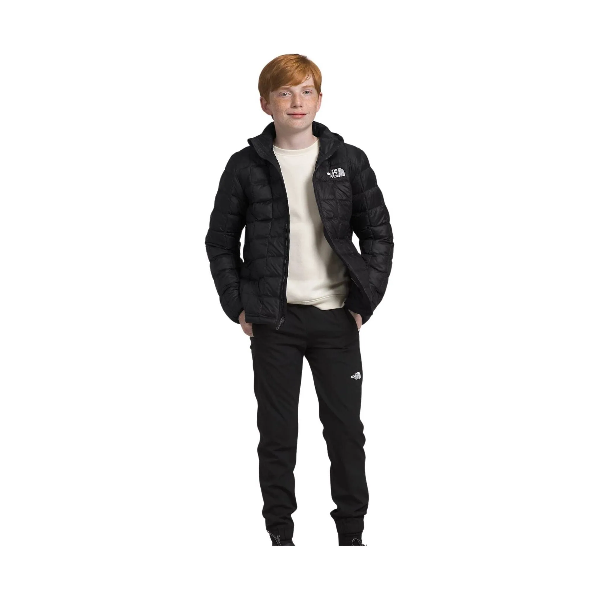 The North Face Kids' ThermoBall Hooded Jacket - Black