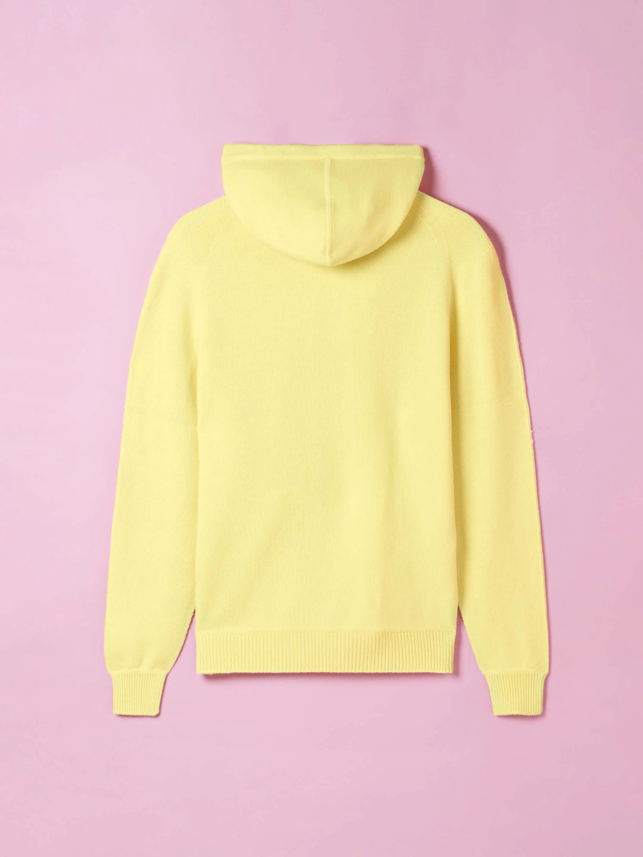 The Zip Hoodie - Lemon Yellow