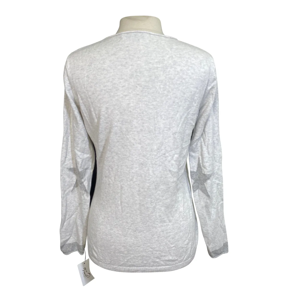 TKEQ Supernova Sweater in Cream/Grey - Women's Medium