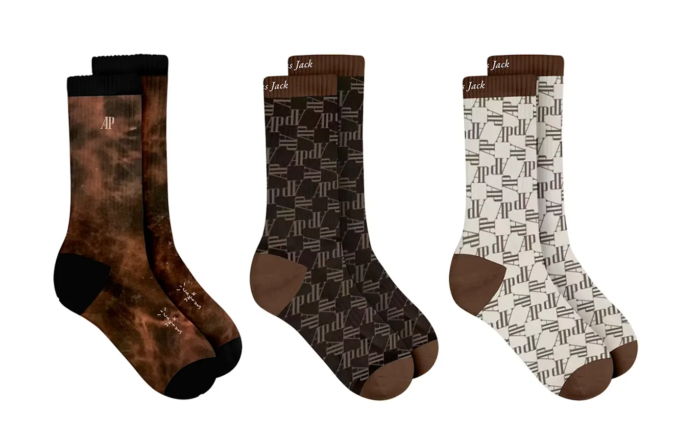 Travis Scott CJ x Audemars Piguet Socks (Set of 3)