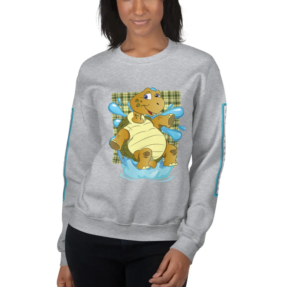 Turtle Splash HD Unisex Sweatshirt