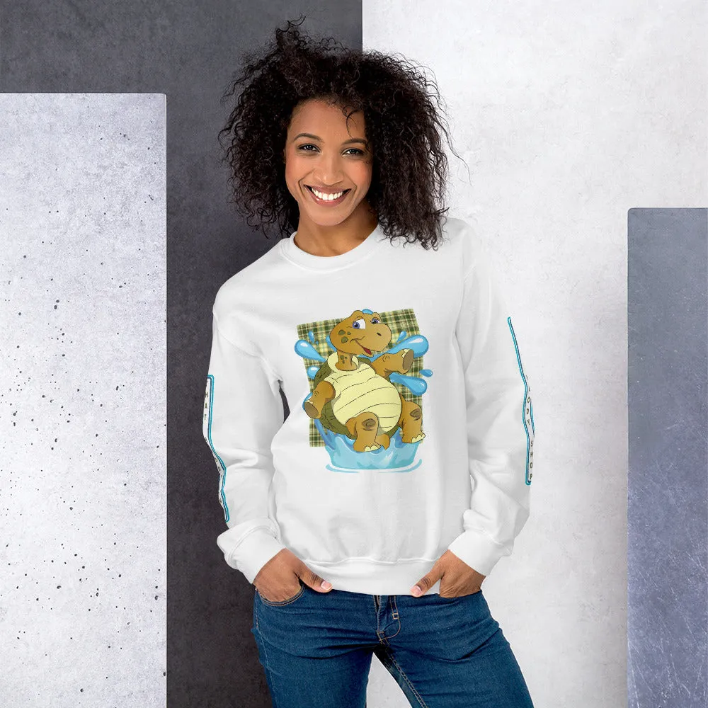 Turtle Splash HD Unisex Sweatshirt