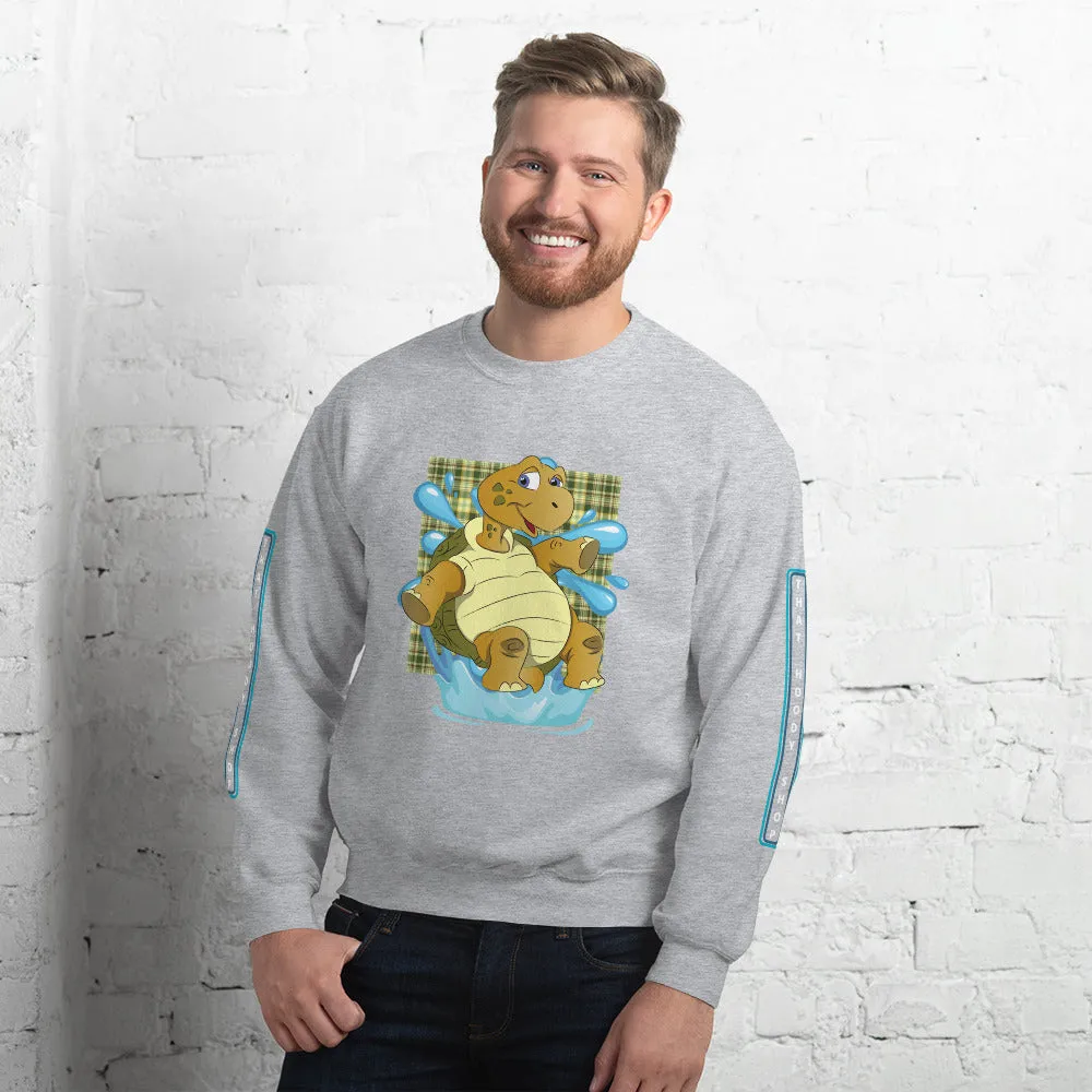 Turtle Splash HD Unisex Sweatshirt