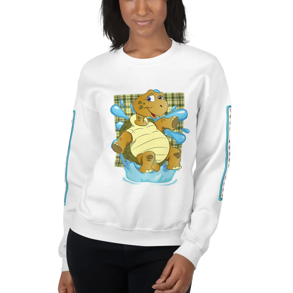 Turtle Splash HD Unisex Sweatshirt