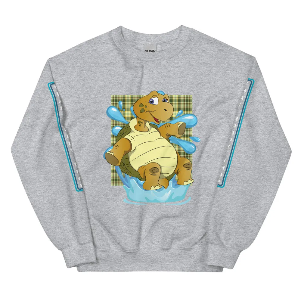 Turtle Splash HD Unisex Sweatshirt