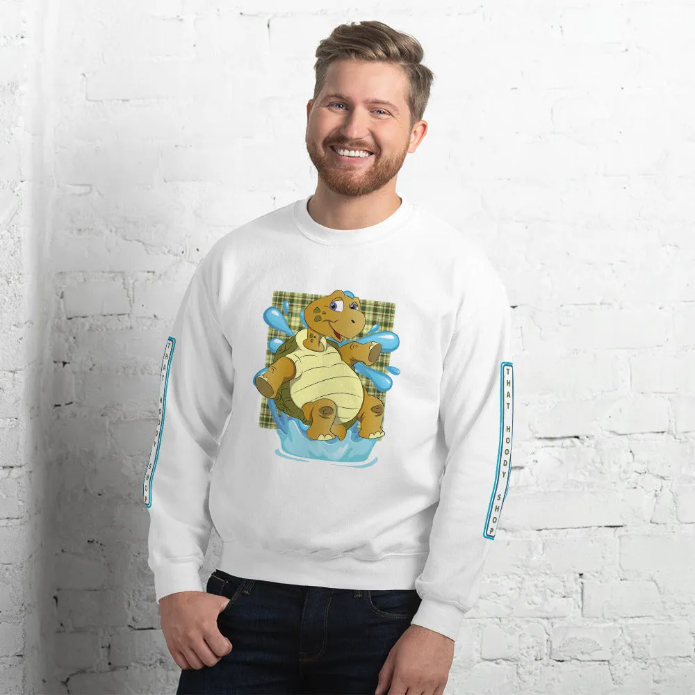 Turtle Splash HD Unisex Sweatshirt