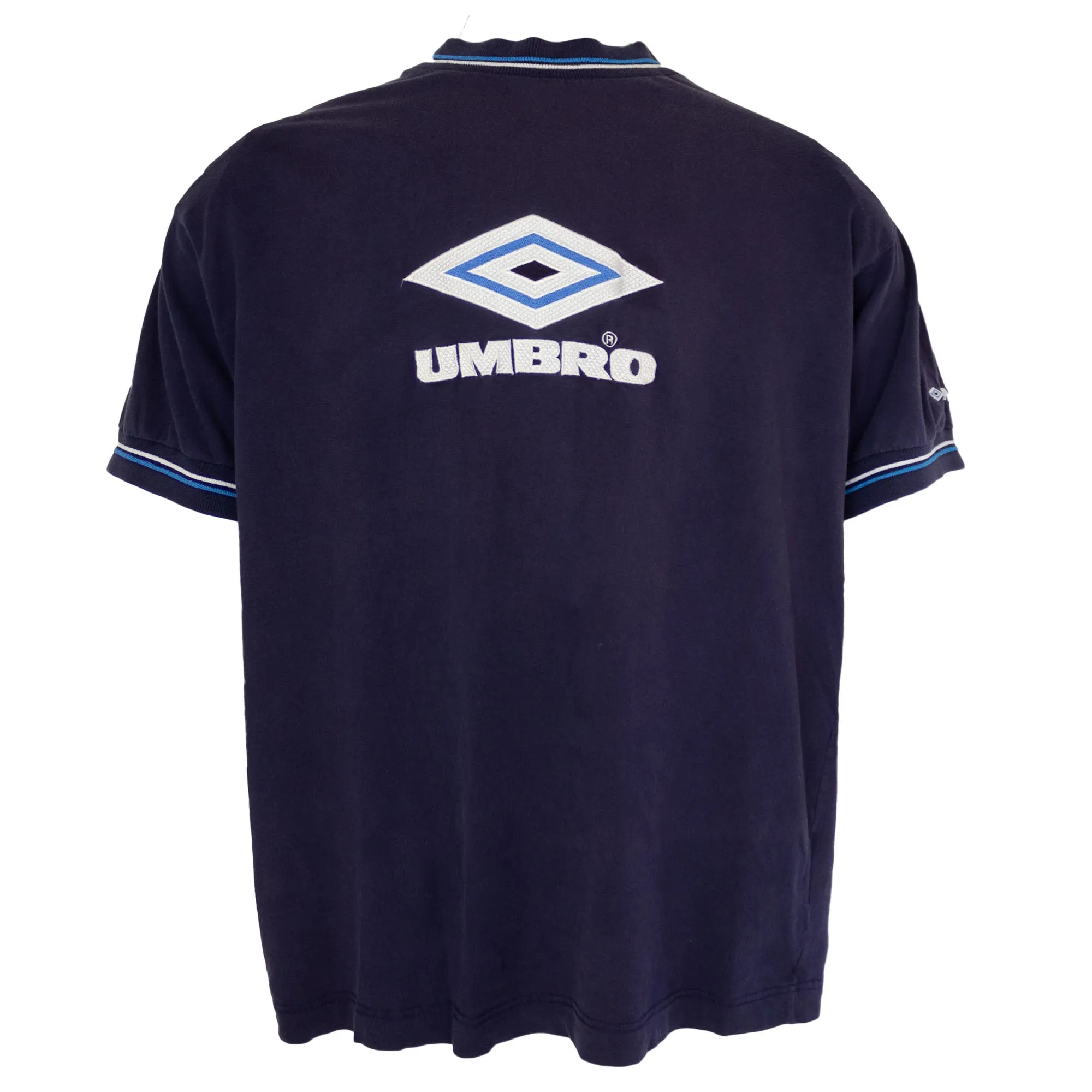 Umbro 90s Embroidered Big Spellout Logo T-Shirt (M)