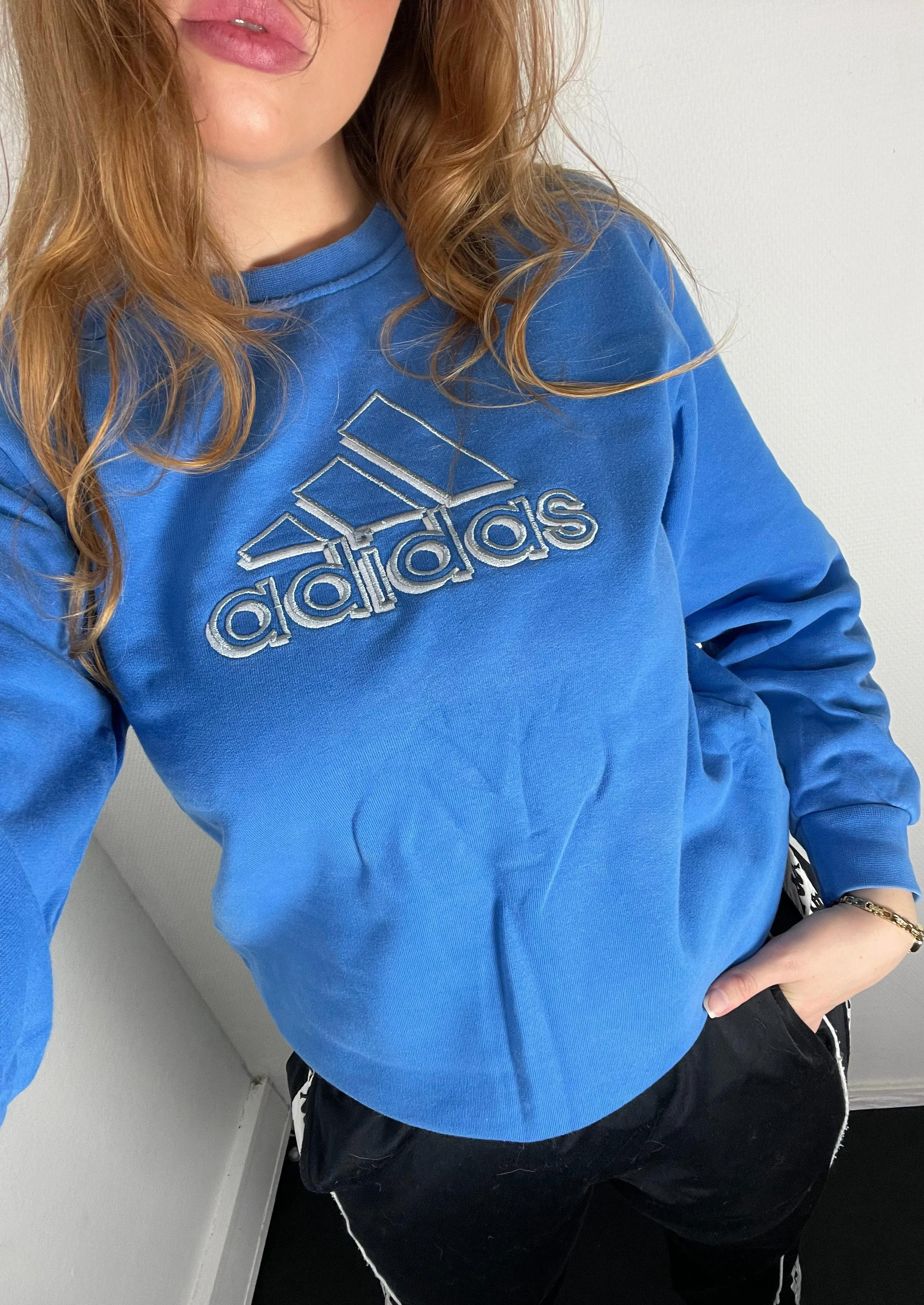 VINTAGE ADIDAS SWEATER S