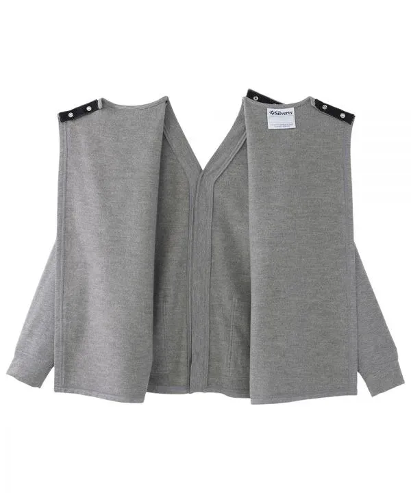 Women's Fleece Cardigan with Back Overlap