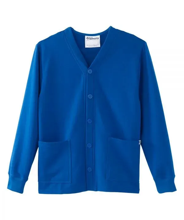 Women's Fleece Cardigan with Back Overlap